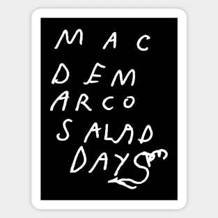 Mac Demarco Salad Days Sticker